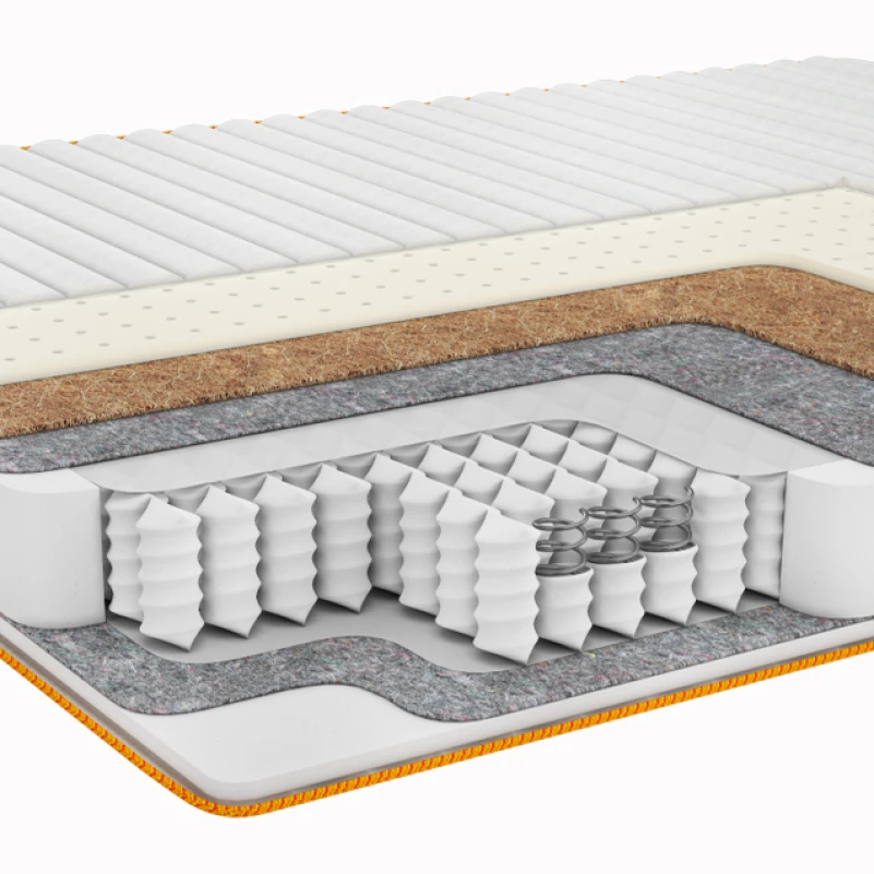 Матрац пружинний "незалежні блоки" FS Flowers Saffron - 1