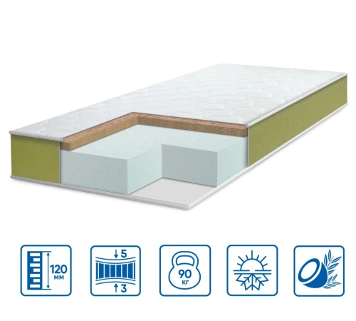 Матрас беспружинный ES Teenager Teen Cocos