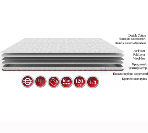 Матрас Топпер Ролл Ап (Roll Up) FS Вишиванка Втіха - 2