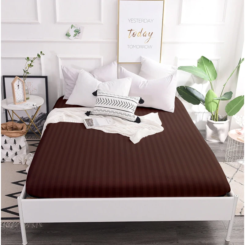 Простынь на резинке (САТИН ЖАККАРД) Lorenzo - высота 25 см (детские 10 см)