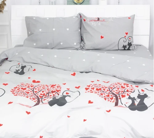 Наволочка MirSon Ranforce Elite 17-0441 Cat love