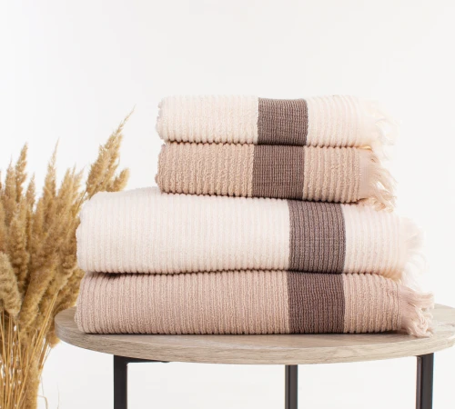 Набір банних рушників (4 шт.) Е №111 Elite Luxury Day