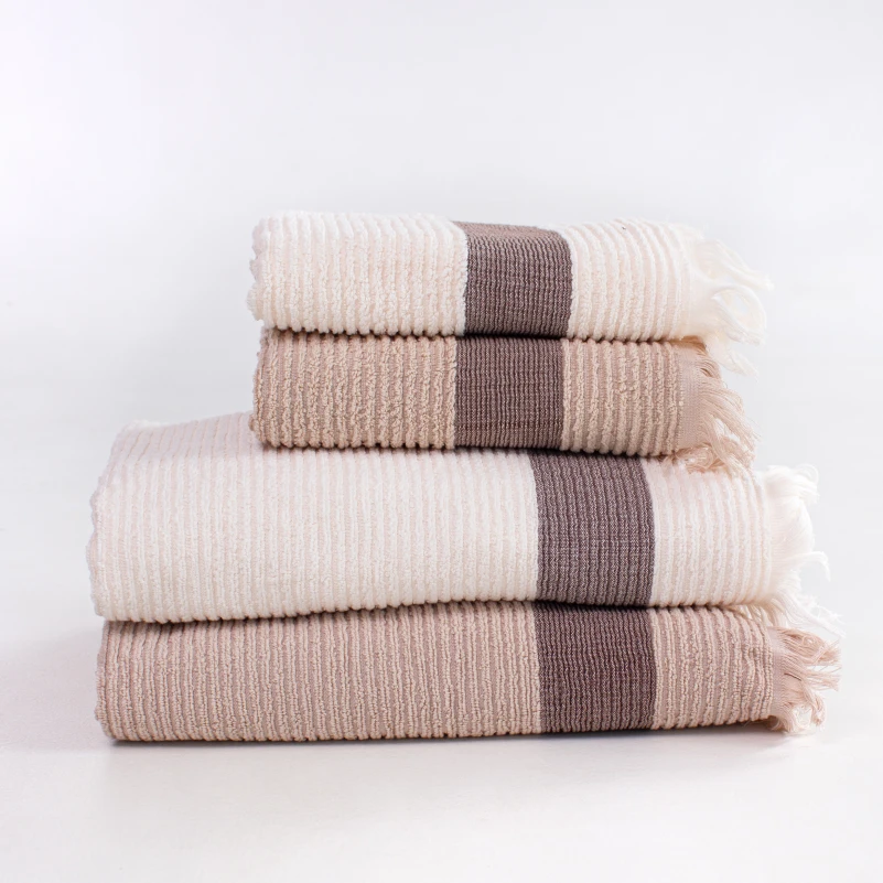 Набір банних рушників (4 шт.) Е №111 Elite Luxury Day  - 4