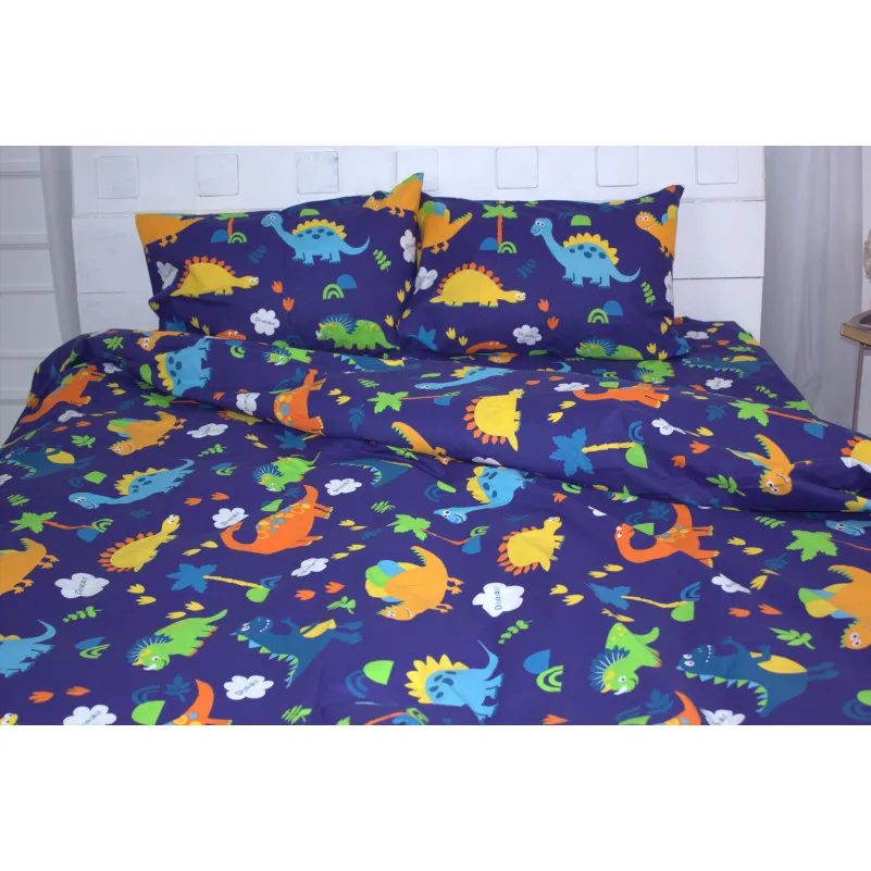 Простынь MirSon Ranforce Elite 17-0369 Dilophosaurus