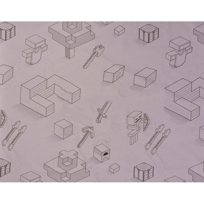 Наволочка Бязь 17-0416 Minecraft - 4