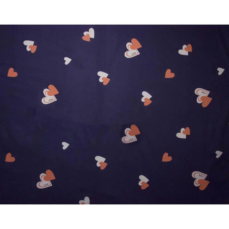 Підковдра Бязь 17-0442 Blue orange - 3