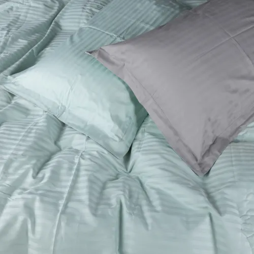 Комплект постельного белья Сатин JUNIOR Satin Stripe 30-0013 + 30-0010 Windly - 2
