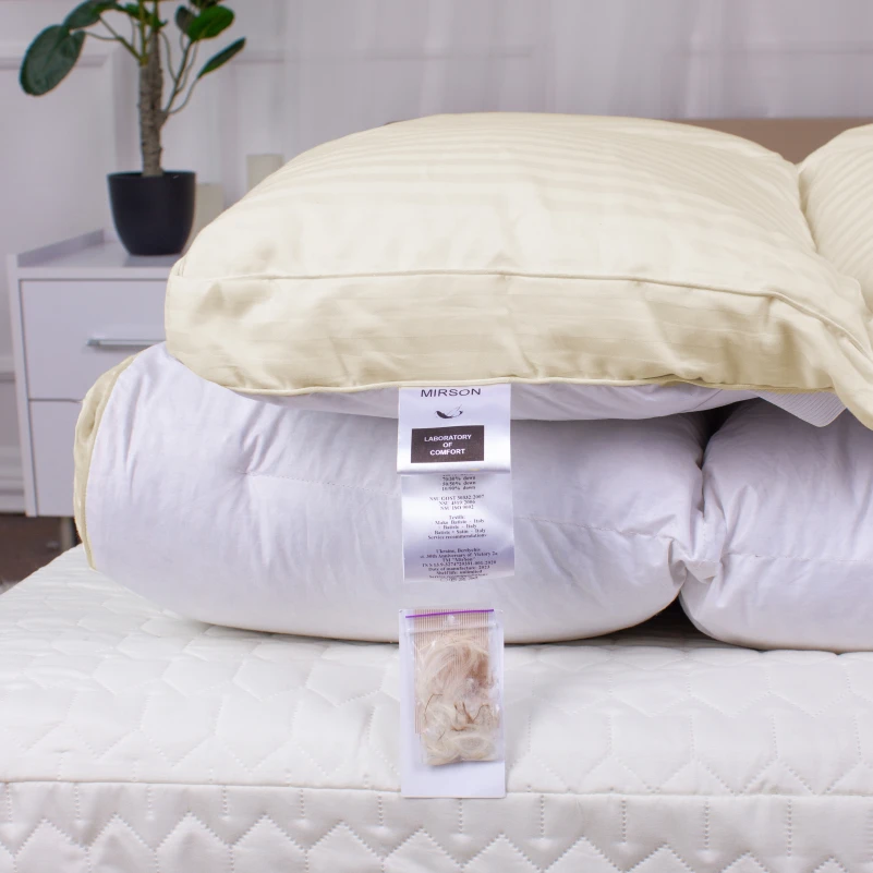 Перина-топпер №4005 "Carmela" (100% пух) высота до 5 см - 2