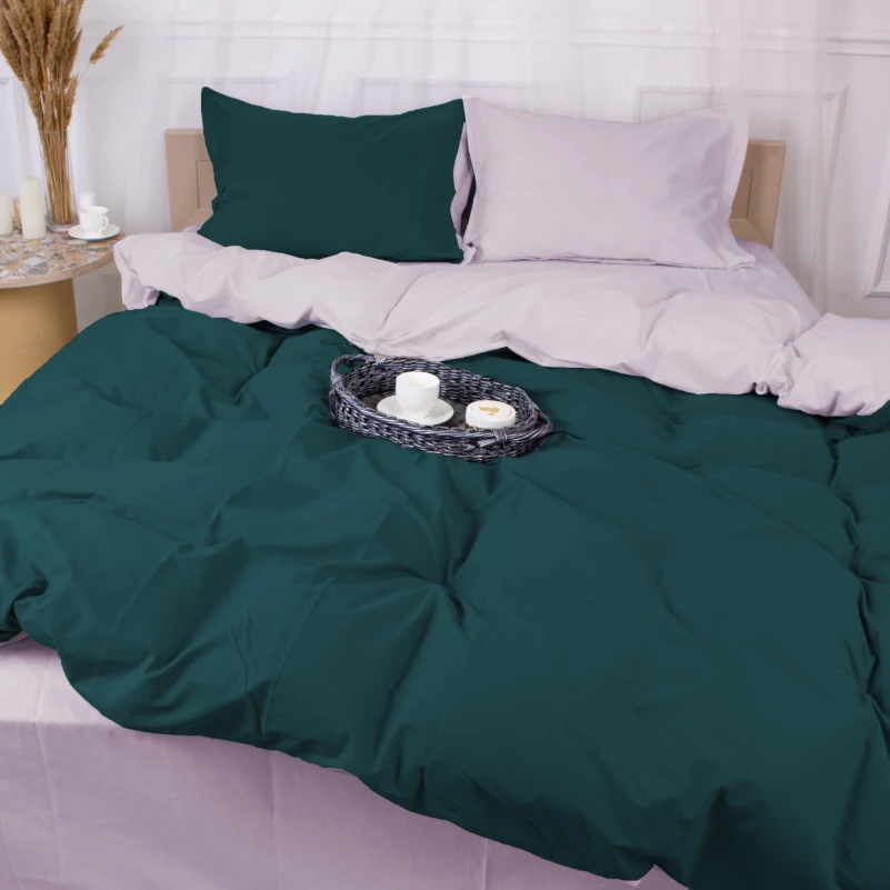 Комплект постельного белья Poplin Line "054 + 091 Denise" - 4