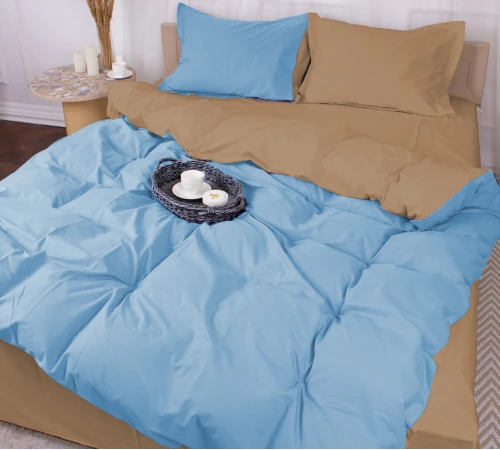 Комплект постільної білизни Poplin Line "015 + 067 Kimberly"