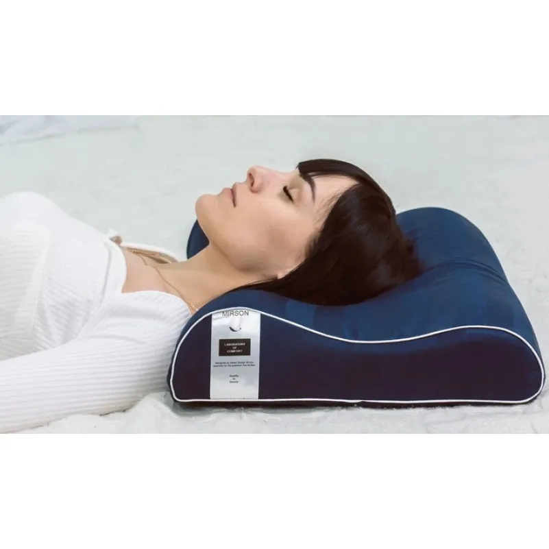 Подушка ортопедическая №7088 Elite Noble stripe Blue sea 58*40*10,5 см - 5