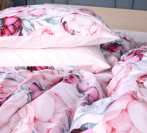 Наволочка Бязь 17-0835 Peony floral