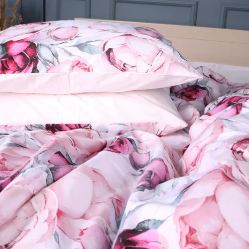 Наволочка Бязь 17-0835 Peony floral
