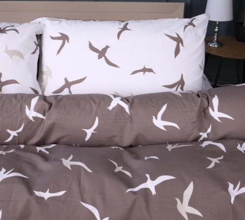 Наволочка Ranforce Elite 17-0826 Flying birds brown