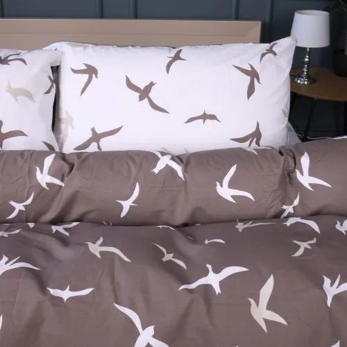 Наволочка Ranforce Elite 17-0826 Flying birds brown