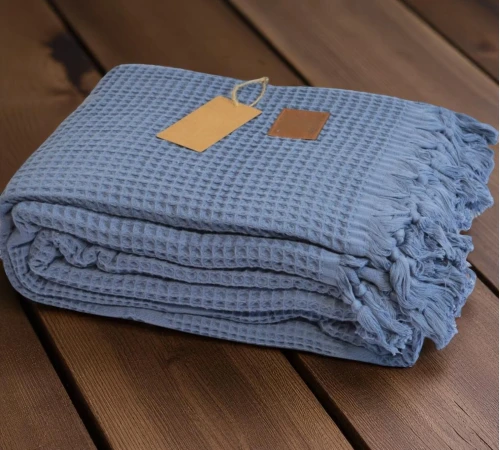 Покрывало Т Honey Grid blue