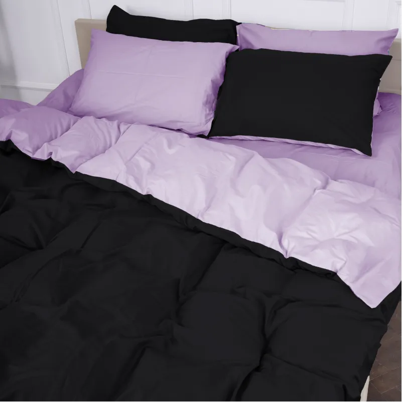 Комплект постельного белья Сатин JUNIOR Lavanda 3820+0055