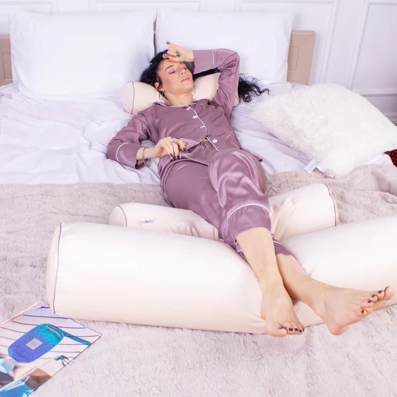 Подушка-валик №8555 Velvet Line 28-0004 Cream 100% Memory - 6