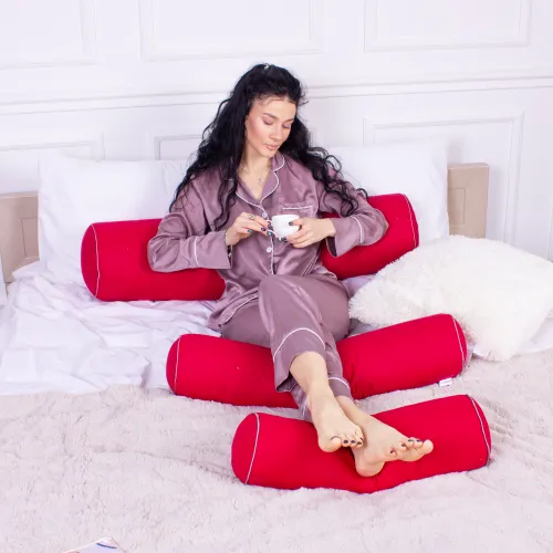 Подушка-валик №8515 Naturale Line 19-1655 Edmonda 50% Memory