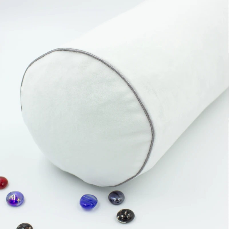 Подушка-валик №8126 Velvet Line 28-0001 White EcoSilk - 13