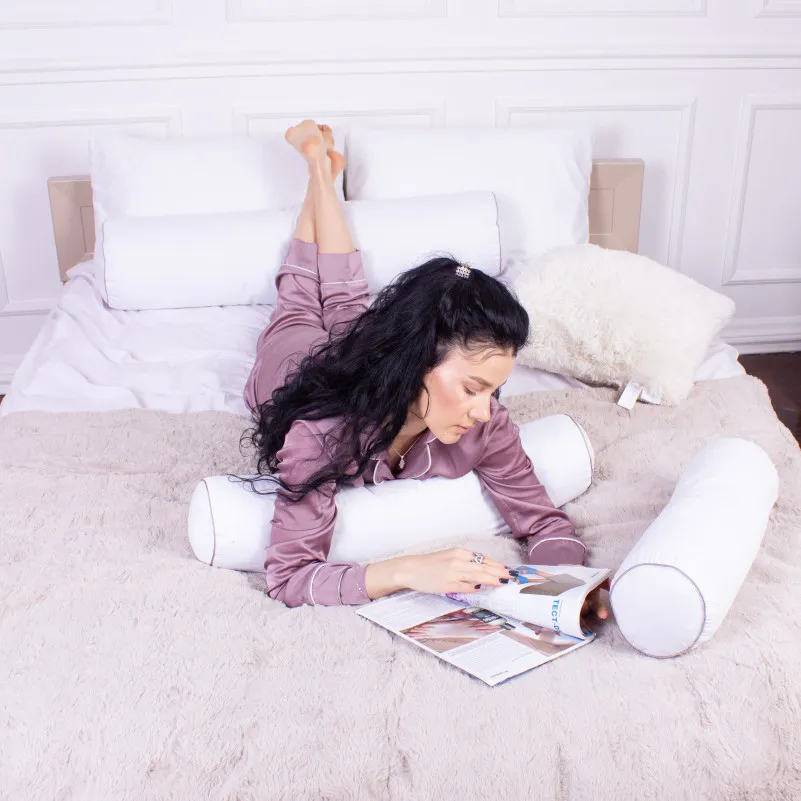 Подушка-валик №8495 Eco Line White 50% Memory - 5