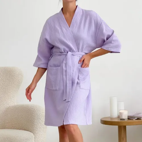 Халат "Luna Muslin " lavender