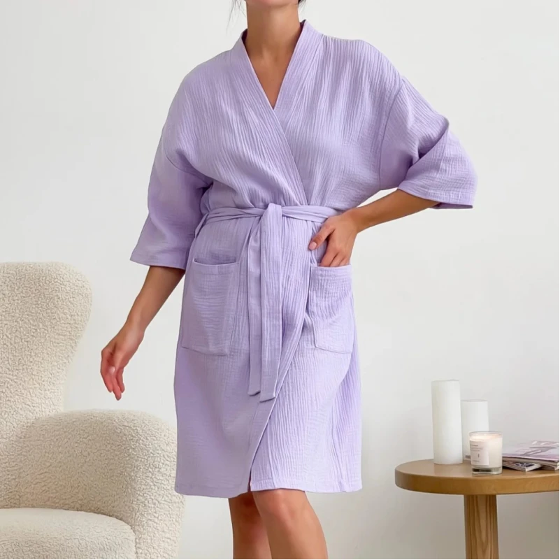 Халат "Luna Muslin " lavender