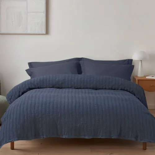 Покривало "Linen Breeze" blue