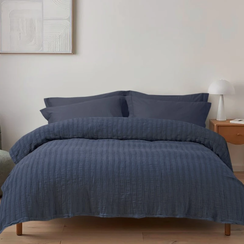 Покривало "Linen Breeze" blue