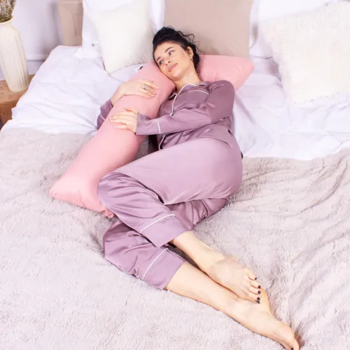 Подушка для беременных и отдыха Г-образная №8420 14-1312 Domiano EcoSilk Ranforce Elite