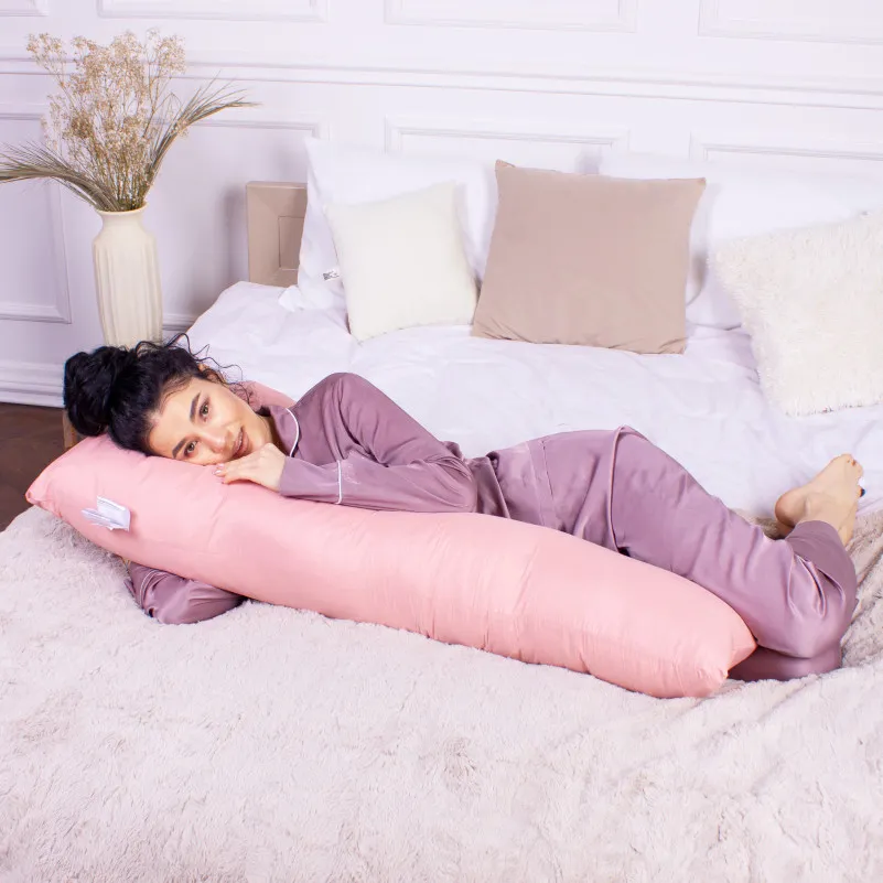 Подушка для беременных и отдыха Г-образная №8420 14-1312 Domiano EcoSilk Ranforce Elite - 6