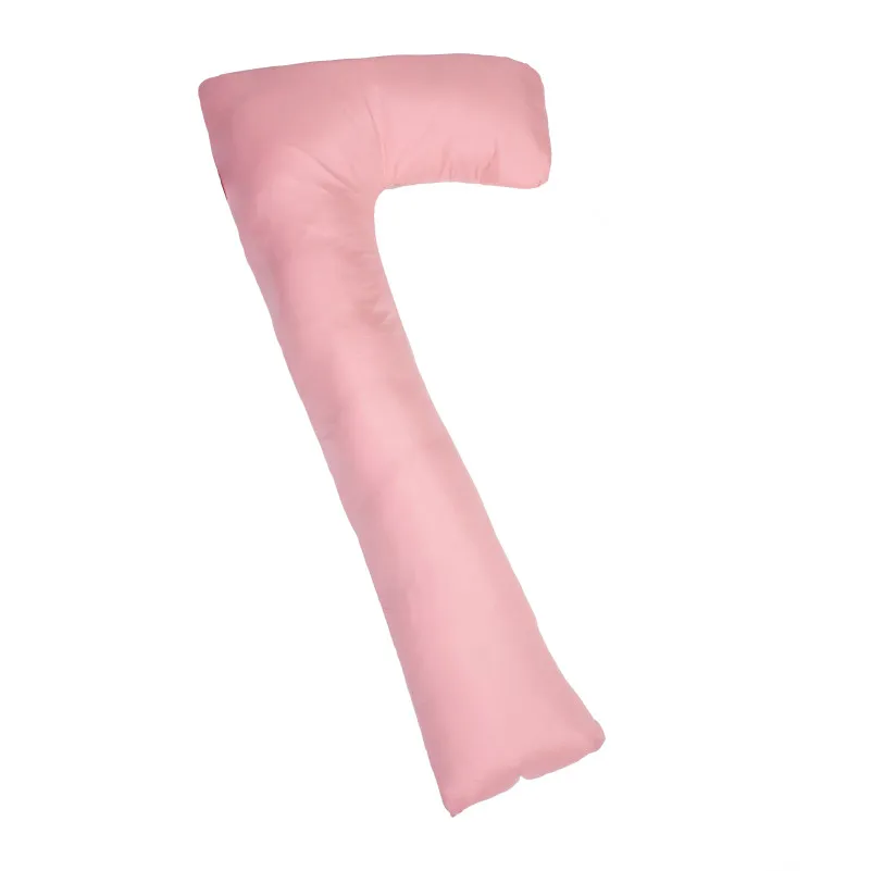 Подушка для беременных и отдыха Г-образная №8460 Eco Line Coral EcoSilk микросатин - 8