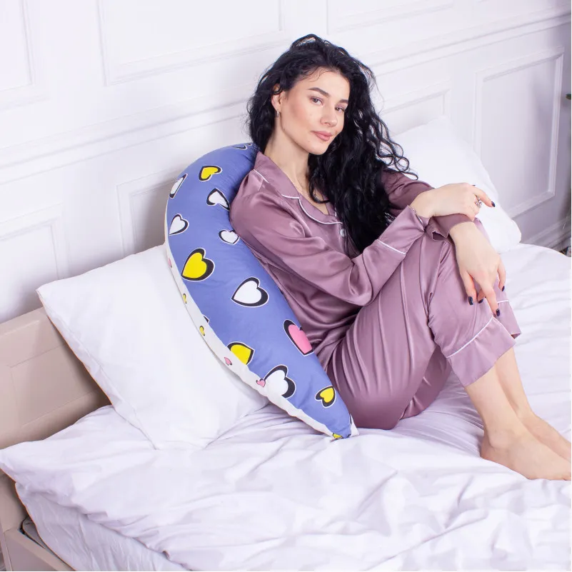 Подушка для вагітних та годування №8683 Print Line 17-0143 Mayya Полістирол - 6