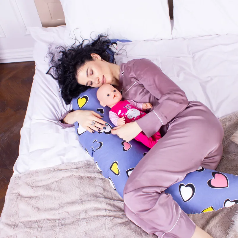 Подушка для вагітних та годування №8683 Print Line 17-0143 Mayya Полістирол - 3