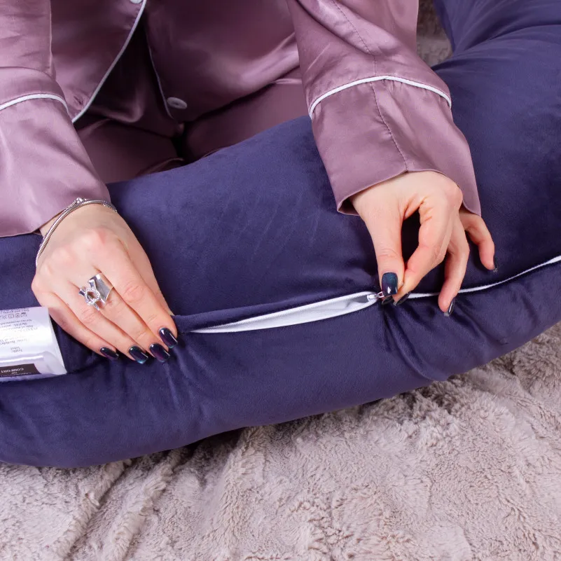 Для беременных и кормления №8668 Velvet Line 28-0006 Navy blue Полистирол - 6