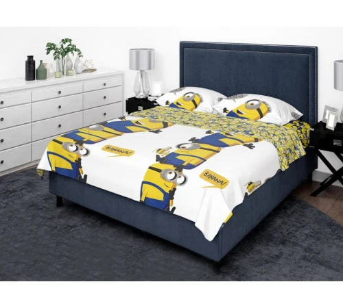 Наволочка Бязь 17-0506 Minions