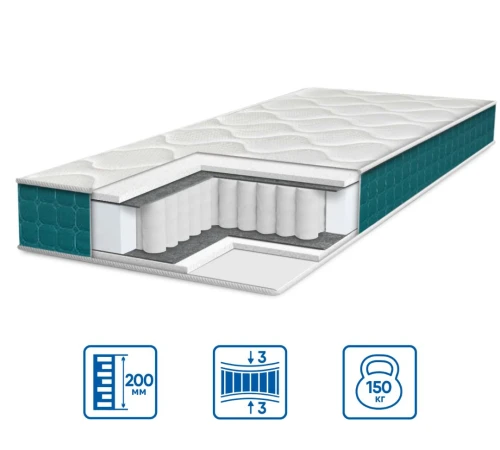 Матрац пружинний "незалежні блоки" ES Fresh Spring