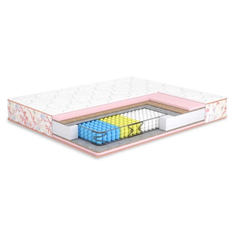Матрац пружинний "незалежні блоки" ML Butterfly Rose