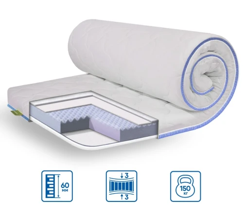 Матрац Топпер Ролл Ап (Roll Up) ЕS Super Massage