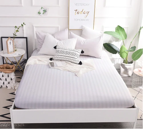 Простынь на резинке (САТИН ЖАККАРД) Royal - высота 25 см (детские 10 см)