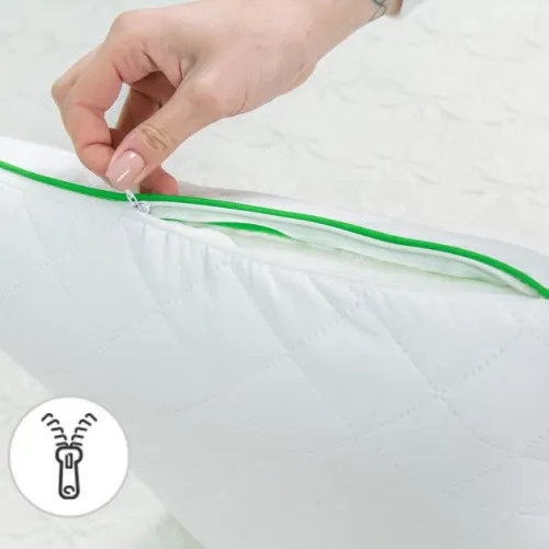 Подушка ортопедична (стружка Memory) №4003 Steep Line Aloe Vera Women 59*43*10 - 2