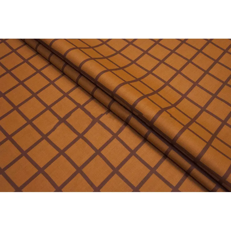 Простынь Бязь 17-0442 Blue orange - 5