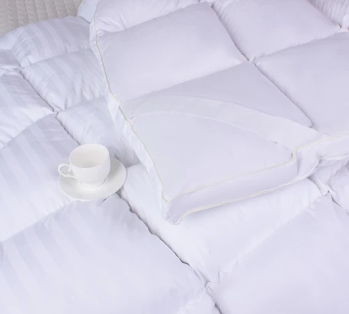 Перина-топпер №4006 "Royal Pearl" (100% пух) высота до 5 см - 2