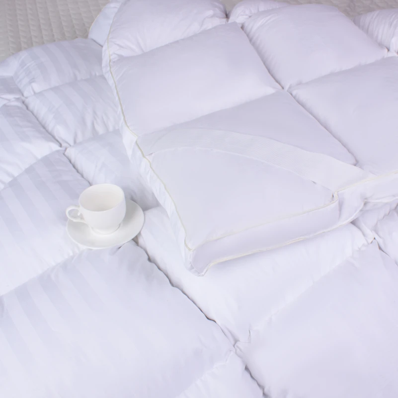 Перина-топпер №4006 "Royal Pearl" (100% пух) высота до 5 см - 1