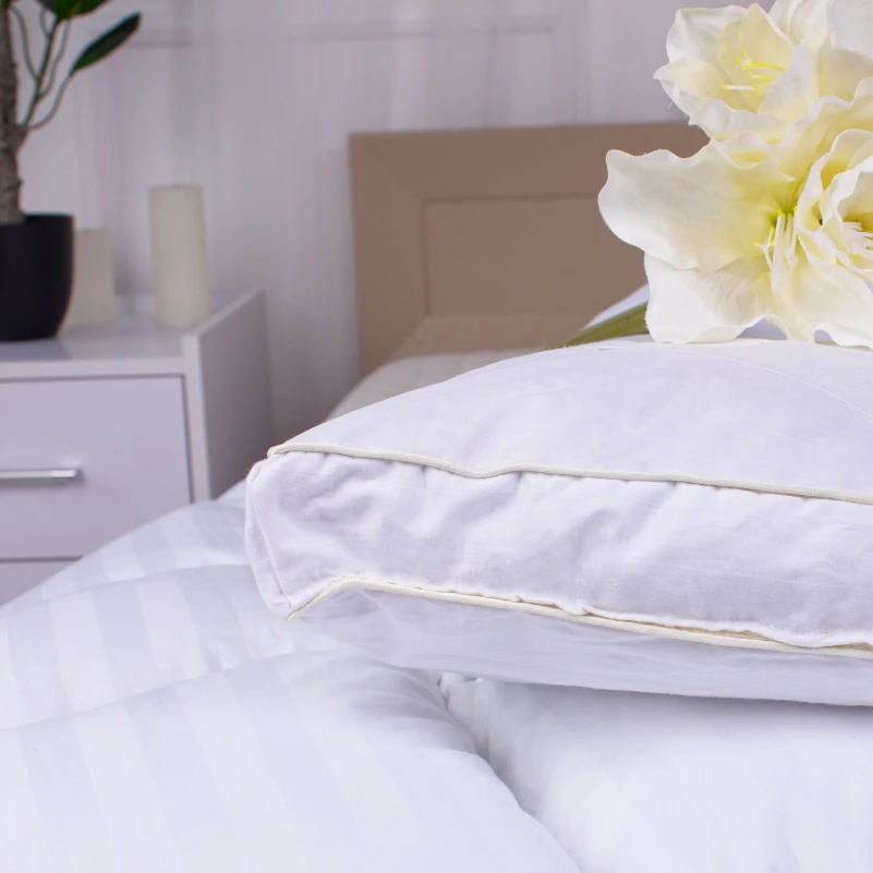 Перина-топпер №4006 "Royal Pearl" (100% пух) высота до 5 см - 6