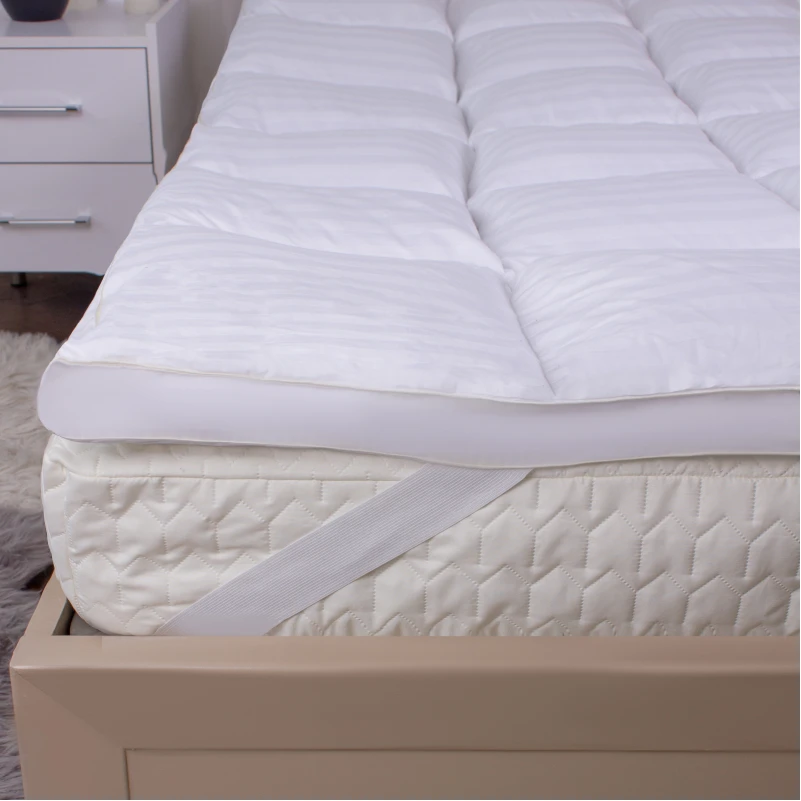 Перина-топпер №4006 "Royal Pearl" (100% пух) высота до 5 см - 7