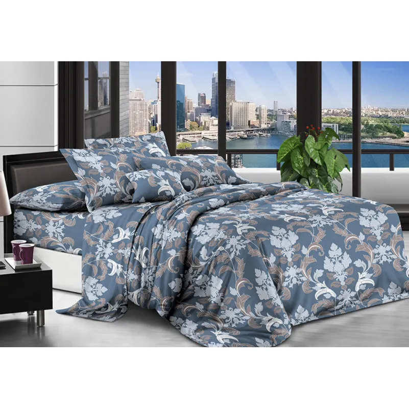 Комплект постільної білизни 100% поліестер 15-0370 Mars