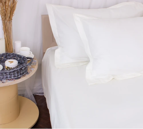 Наволочка Poplin Line "002 Milky White" - 2