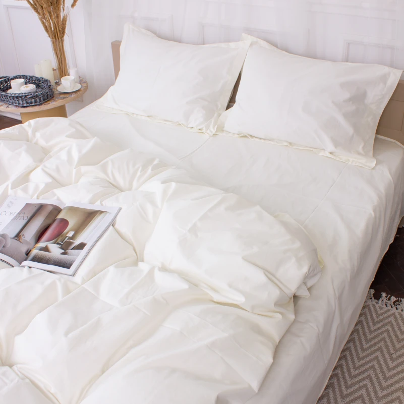 Наволочка Poplin Line "002 Milky White" - 9