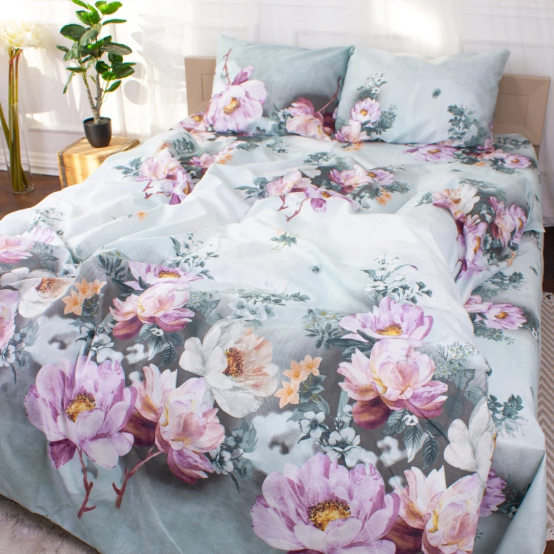 Комплект постельного белья Микрофибра принт 15-0336 Juliette - 1